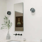 Wall Sconce | Glass Housing & Warm White LED | Push-Button Switch
