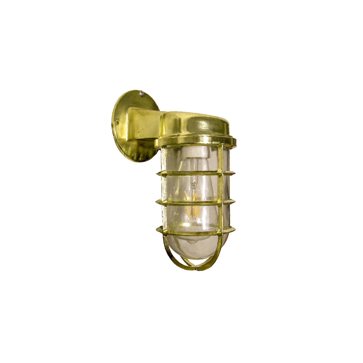 Wall Sconce | Glass Shade & Die-Cast Aluminum Body | E26/E27 Socket