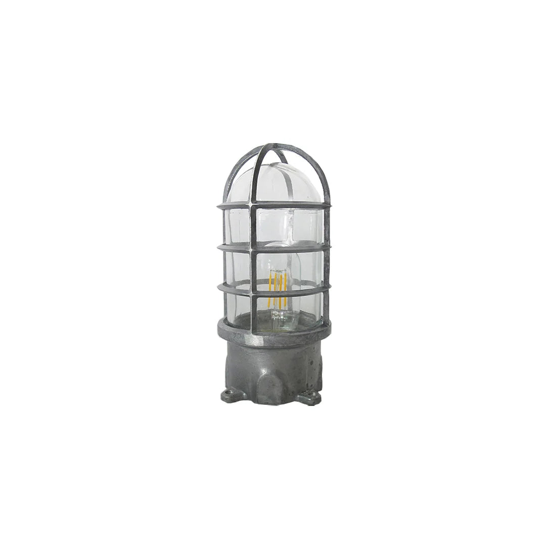 Wall Sconce | Glass Shade & Die-Cast Aluminum Body | E26/E27 Socket