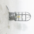 Wall Sconce | Glass Shade & Die-Cast Aluminum Body | E26/E27 Socket
