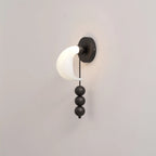 Wall Sconce | Glass Shade & Integrated LED | 36 cm Height