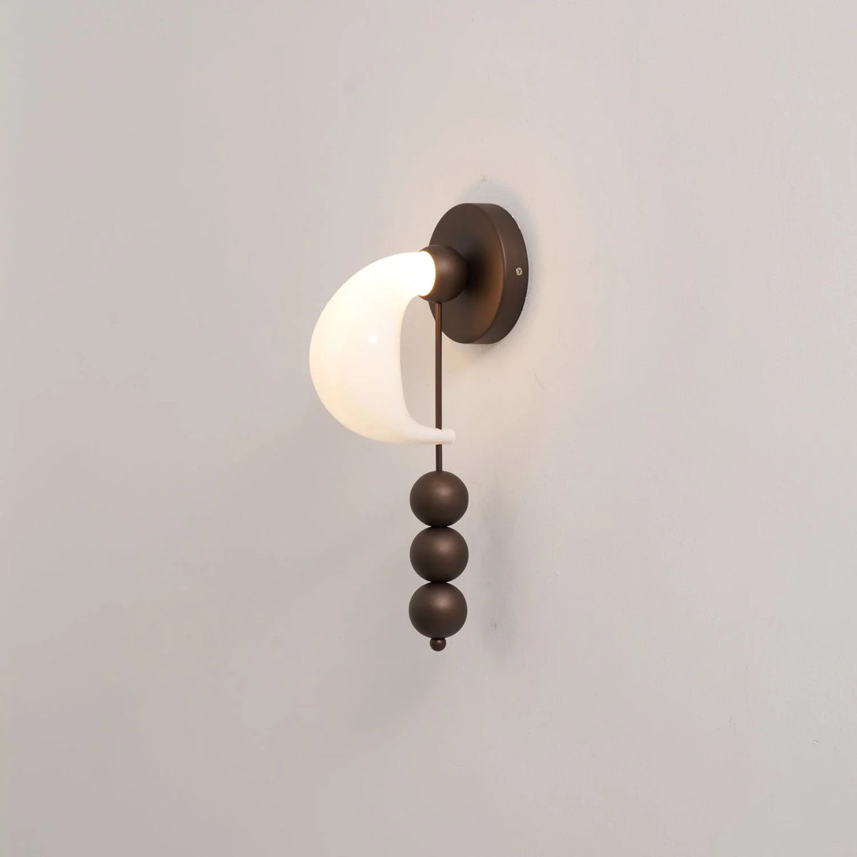 Wall Sconce | Glass Shade & Integrated LED | 36 cm Height