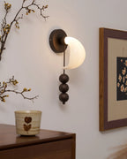 Wall Sconce | Glass Shade & Integrated LED | 36 cm Height