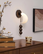 Wall Sconce | Glass Shade & Integrated LED | 36 cm Height