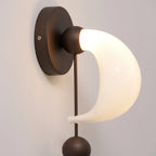 Wall Sconce | Glass Shade & Integrated LED | 36 cm Height