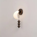 Wall Sconce | Glass Shade & Integrated LED | 36 cm Height