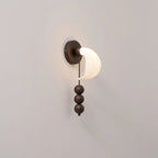 Wall Sconce | Glass Shade & Integrated LED | 36 cm Height