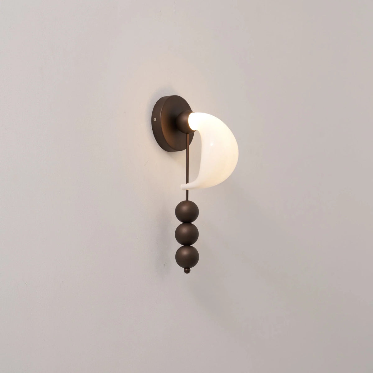 Wall Sconce | Glass Shade & Integrated LED | 36 cm Height