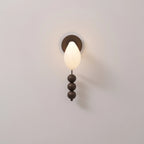 Wall Sconce | Glass Shade & Integrated LED | 36 cm Height