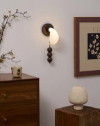 Wall Sconce | Glass Shade & Integrated LED | 36 cm Height