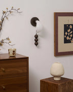 Wall Sconce | Glass Shade & Integrated LED | 36 cm Height