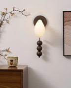 Wall Sconce | Glass Shade & Integrated LED | 36 cm Height