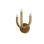 Wall Sconce | Integrated LED Brass Body & Perspex Shade | 20–25 cm