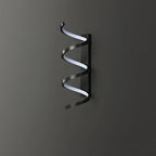 Wall Sconce | Integrated LED & Spiral Design | Brass