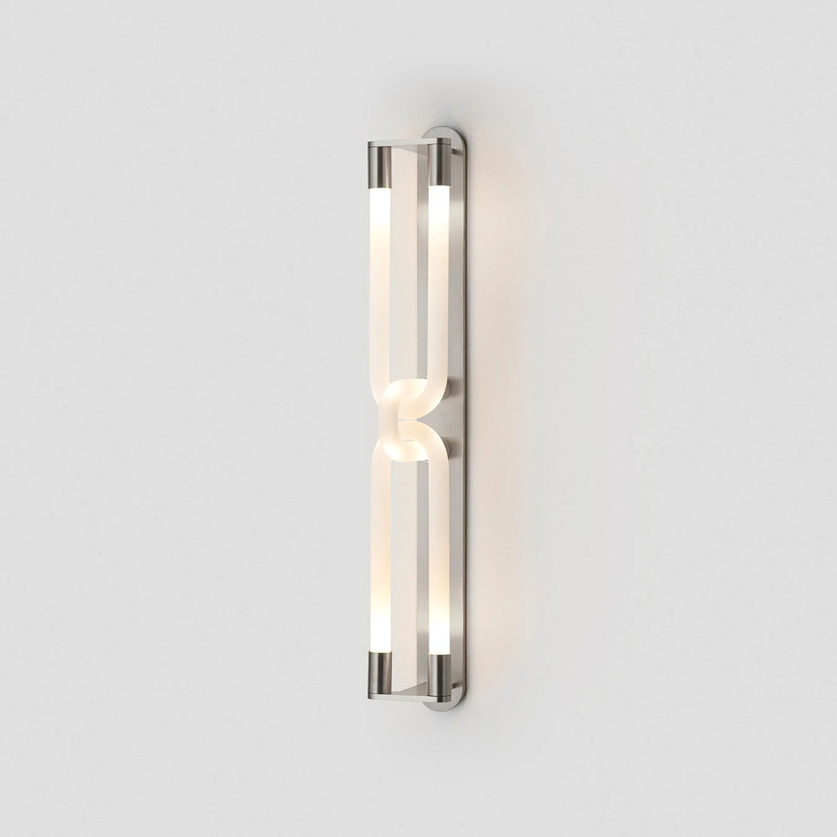 Wall Sconce | Interlocking Fingers Design & Integrated LED