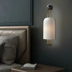 Wall Sconce | Iron Body & Glass Shade | 25 x 65 cm
