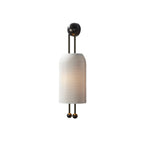 Wall Sconce | Iron Body & Glass Shade | 25 x 65 cm
