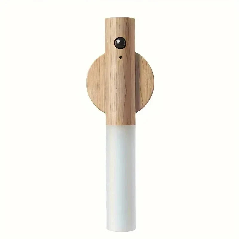Wall Sconce | Magnetic Mount & Rechargeable | Wooden Body