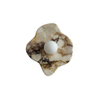 Wall Sconce | Marble Body & Glass Shade | G9 Lamp Holder