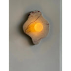 Wall Sconce | Marble Body & Glass Shade | G9 Lamp Holder