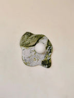 Wall Sconce | Marble Body & Glass Shade | IP20 Moisture-Resistant
