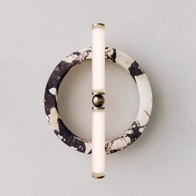 Wall Sconce | Marble Body & Integrated LED | 35 cm