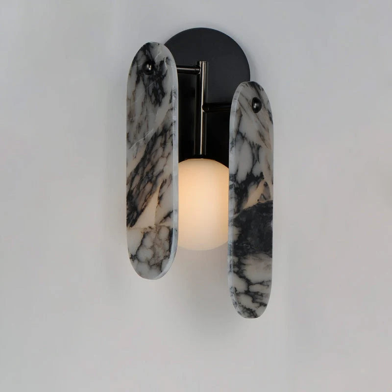 Wall Sconce | Marble & Glass | G9 Socket
