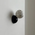Wall Sconce | Minimal Eclipse Design, Metal Body & Stone Shade