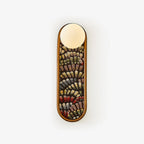 Wall Sconce | Mosaic Glass & Metal Frame | Ø 13 cm x H 40 cm