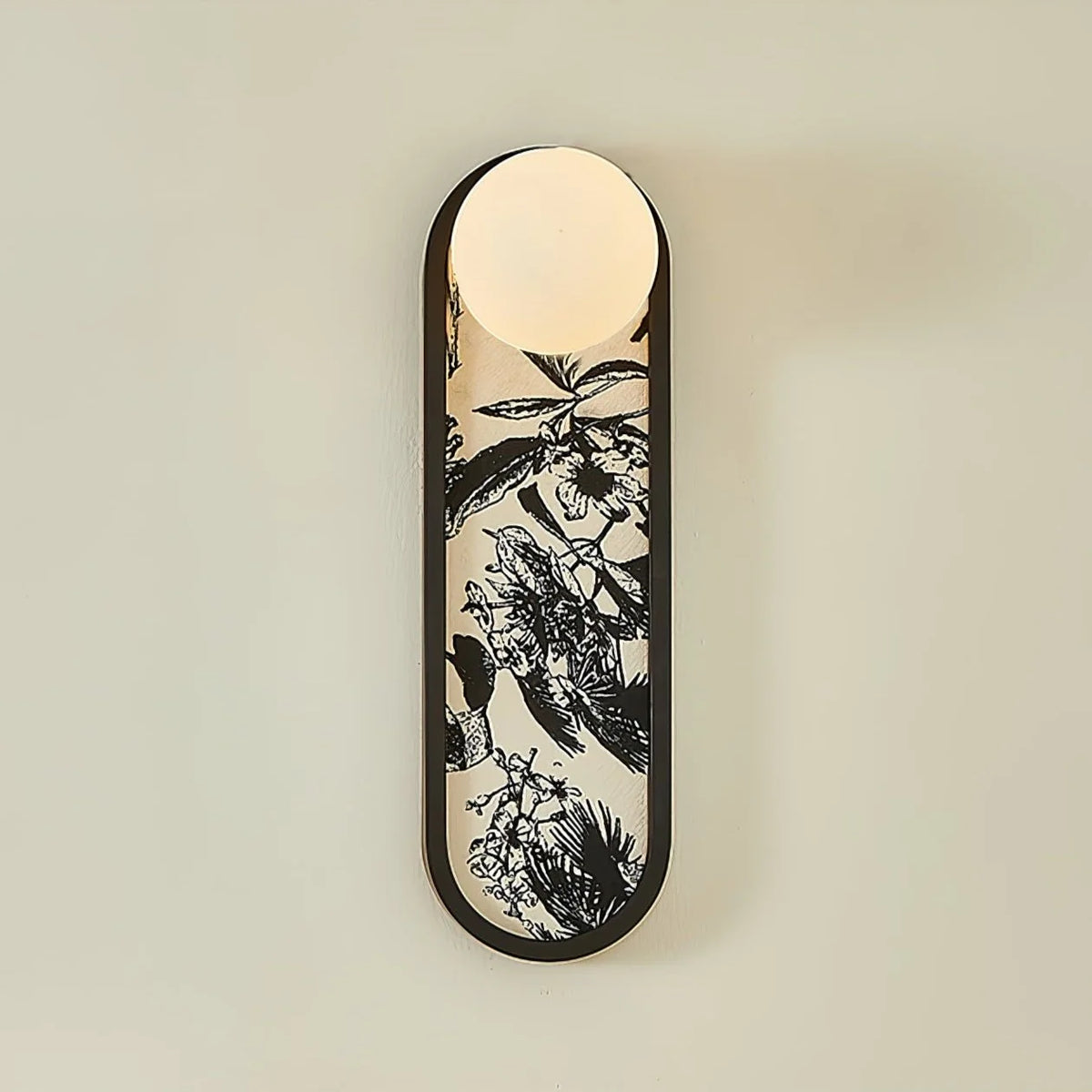 Wall Sconce | Mosaic Glass & Metal Frame | Ø 13 cm x H 40 cm