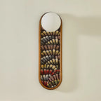 Wall Sconce | Mosaic Glass & Metal Frame | Ø 13 cm x H 40 cm