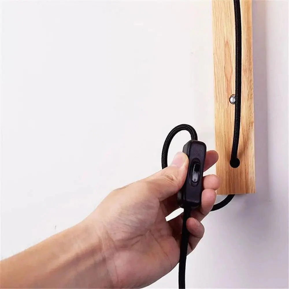 Wall Sconce | Nordic Wood & Plug-In