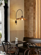 Wall Sconce | Petal Floral Design & Linen Shade