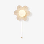 Wall Sconce | Resin Flower Design | 24 cm Diameter
