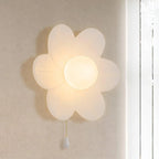 Wall Sconce | Resin Flower Design | 24 cm Diameter