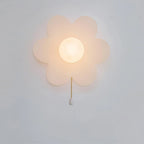 Wall Sconce | Resin Flower Design | 24 cm Diameter