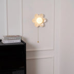 Wall Sconce | Resin Flower Design | 24 cm Diameter