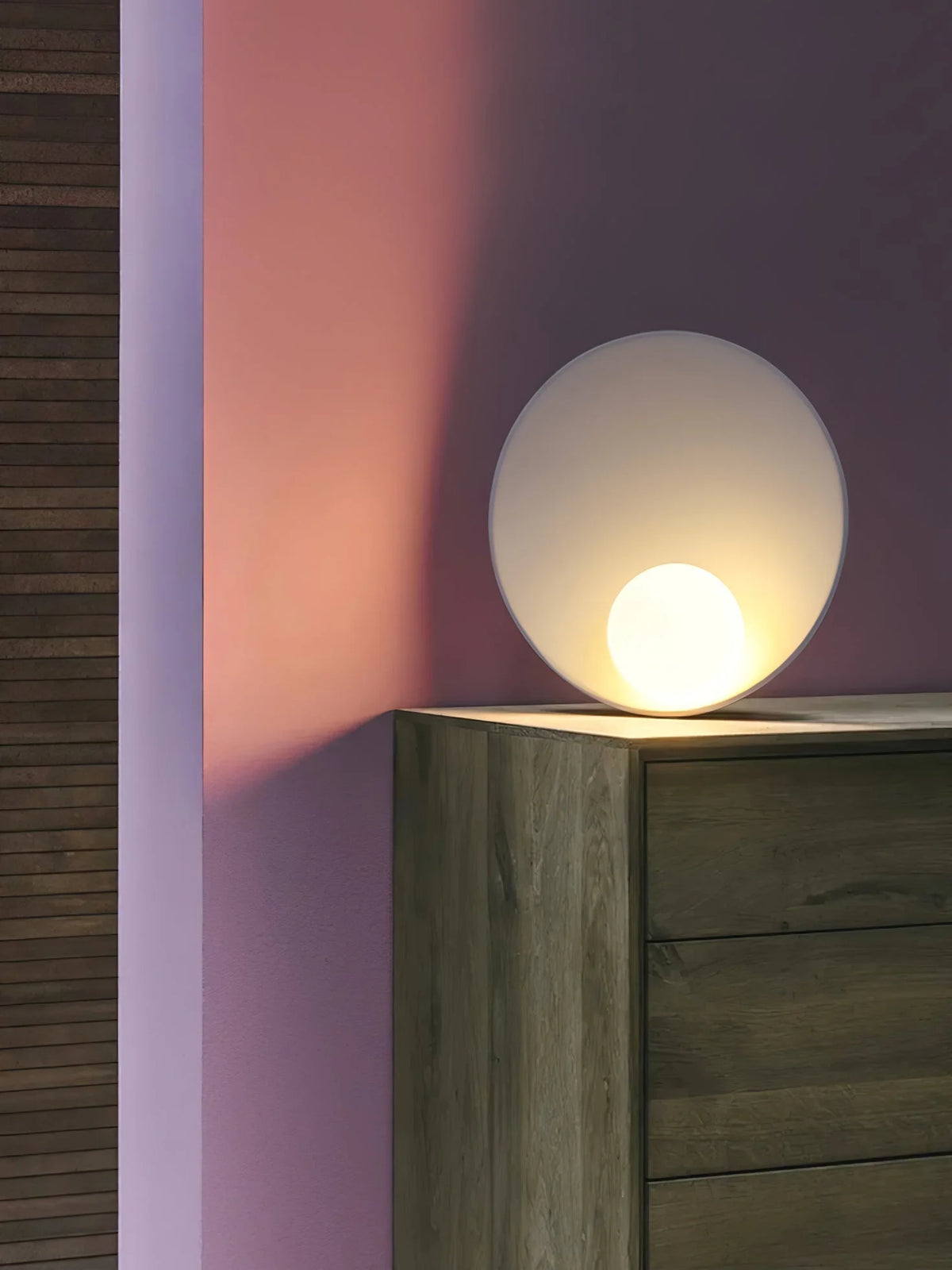 Wall Sconce | Seashell Resin & Glass | Ø 22–23 cm