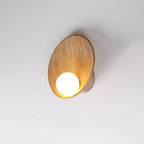 Wall Sconce | Seashell Resin & Glass | Ø 22–23 cm