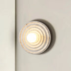 Wall Sconce | Seashell Resin & Glass | Ø 22–23 cm