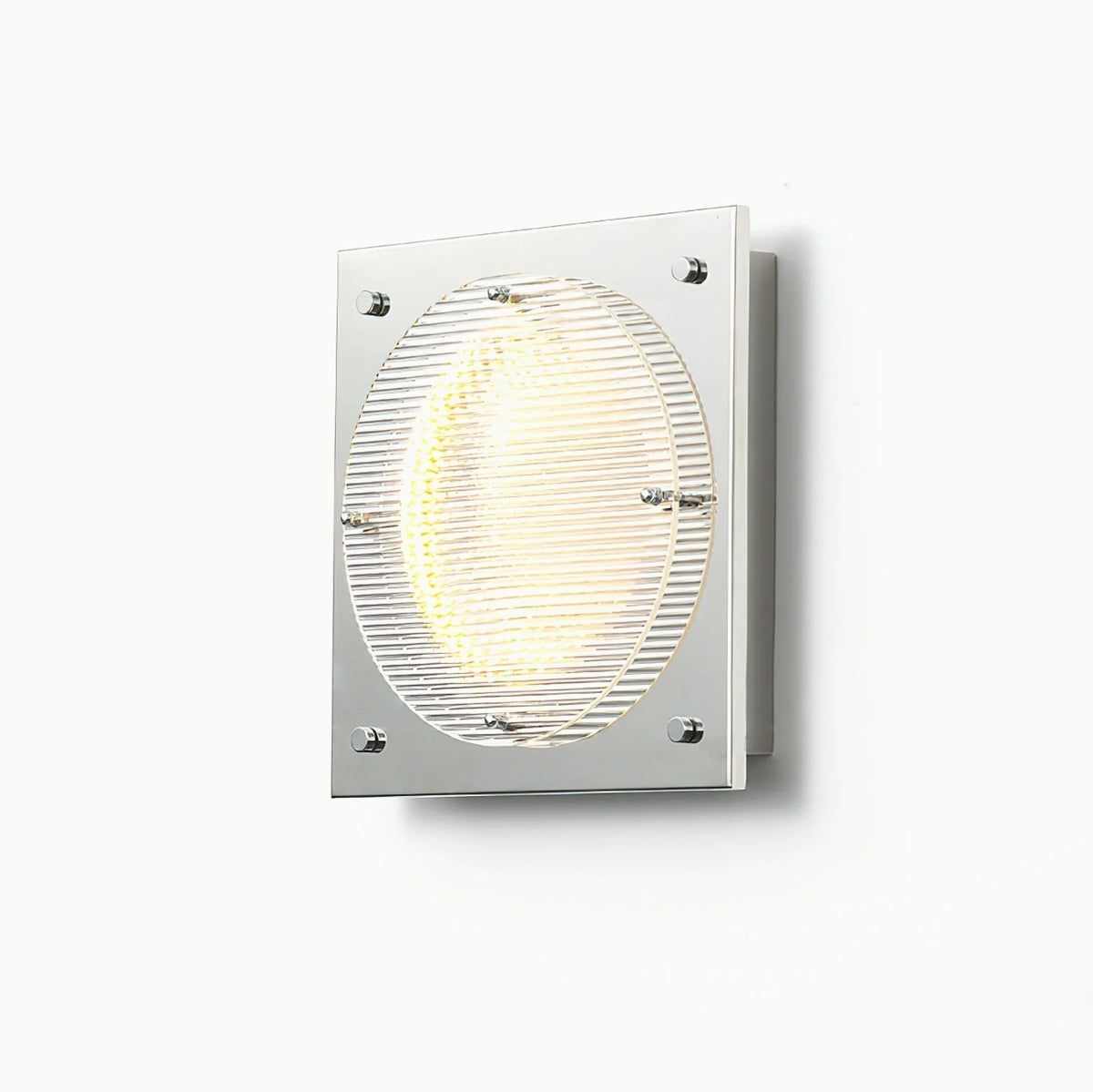 Wall Sconce | Stainless Steel & Acrylic Integrated LED | Ø 24 cm