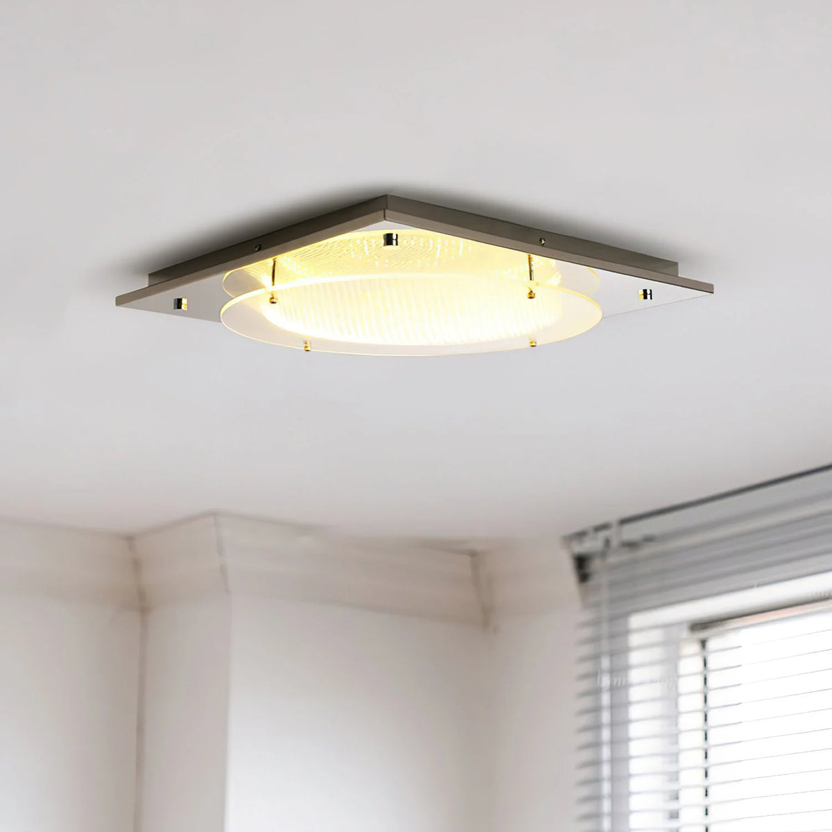 Wall Sconce | Stainless Steel & Acrylic Integrated LED | Ø 24 cm