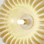 Wall Sconce | Sunburst Resin & Ambient Glow | 24 cm Diameter