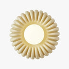 Wall Sconce | Sunburst Resin & Ambient Glow | 24 cm Diameter