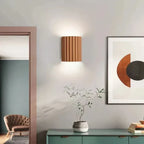 Wall Sconce | Textured Resin Shade | Warm Diffused Light