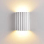 Wall Sconce | Textured Resin Shade | Warm Diffused Light