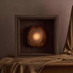 Wall Sconce | Three-Color LED & Glass Shade