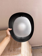 Wall Sconce | Three-Color LED & Glass Shade