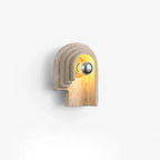 Wall Sconce | Travertine Body & E26/E27 Socket | 15 cm Diameter
