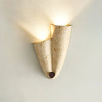 Wall Sconce | Travertine Body & G9 Socket | 27 cm Height
